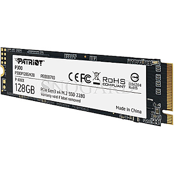 128GB Patriot P300P128GM28 P300 M.2 2280 PCIe 3.0 x4 SSD