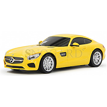 Jamara 405074 Mercedes AMG GT 1:24 gelb 27MHz