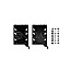 Fractal Design FD-A-TRAY-001  HDD Tray Kit - Type B schwarz