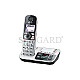 Panasonic KX-TGE520GS DECT-Telefon silber/schwarz