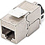 Digitus DN-93617 RJ45 CAT6a Keystone Modul geschirmt 500MHz silber