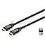 Manhattan 355957 8K Ultra High Speed HDMI-Kabel mit Ethernet-Kanal 3m schwarz