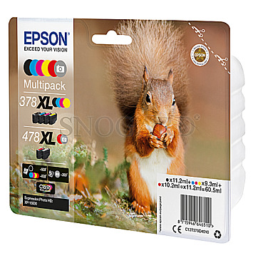 Epson 378XL/478XL Claria Photo HD Ink Multipack