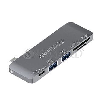 Terratec 283005 Connect C7 USB-C 3.0 Hub + Cardreader