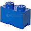 Room Copenhagen 40021731 LEGO Storage Brick 2 blau