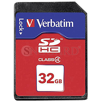 32GB Verbatim SDHC Class 4