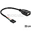 DeLOCK 83291 Pinheader 4 Pin Buchse -> USB-A Buchse 20cm