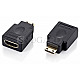 Equip 118914 miniHDMI Typ-C -> HDMI Typ-A Adapter Stecker/Buchse schwarz
