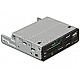 DeLOCK 91674 3.5" CardReader 43in1 USB 2.0 9pin intern silber