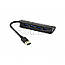 Conceptronic C4PUSB3 4 Port USB-A 3.0 Hub schwarz