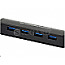 Conceptronic C4PUSB3 4 Port USB-A 3.0 Hub schwarz