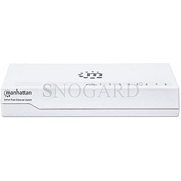 Manhattan 560689 8-Port Desktop Switch unmanaged