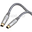 Shiverpeaks S-VHS Kabel Stecker -> Stecker 10m grau