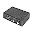 Digitus DS-12870 KVM-Switch 2-Port Single Display 4K HDMI schwarz