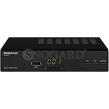 Megasat 201142 HD 200 C V2 DVB-C HD Receiver schwarz