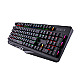 MadCatz S.T.R.I.K.E. 4 RGB Cherry MX RGB RED German Layout Black