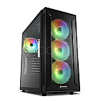 Sharkoon TG6M RGB Window Black Edition