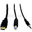 Inter-Tech 88887243 AS-22HA KVM Switch 2x HDMI USB Metall