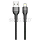 2GO 797305 USB Typ-A -> Lightning Adapterkabel 1m schwarz