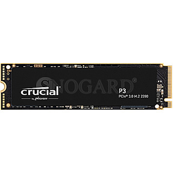 1TB Crucial CT1000P3SSD8 P3 M.2 2280 PCIe 3.0 x4 SSD NVMe 1.3