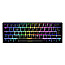 Sharkoon Skiller SGK50 S4 Black LEDs RGB Kailh KT RED 60% QWERTZ schwarz