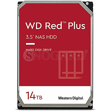 14TB WD WD140EFGX Red Plus 3.5" SATA 6Gb/s Dauerbetrieb