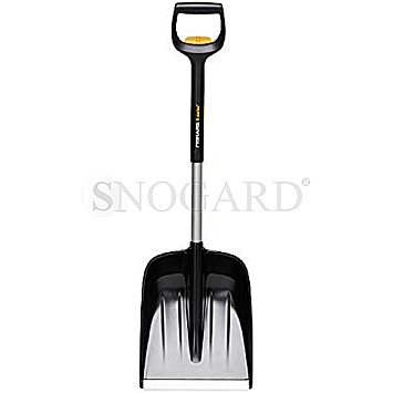 Fiskars 1057187 X-series Teleskop Schneeschaufel schwarz/orange