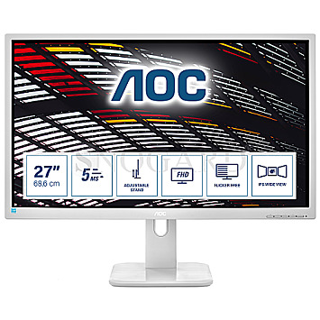 68.6cm (27") AOC P1 27P1/GR IPS Full-HD Pivot Lautsprecher Blaulichtfilter