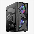 AeroCool ACCM-PV22023.11 Glider Tempered Glass Black Edition