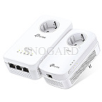 TP-Link AV1300 AC1200 Gigabit Passthrough Powerline Wi-Fi Kit 2er Bundle