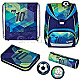 Herlitz 50037711 UltraLight Plus Green Goal Schulranzen Set