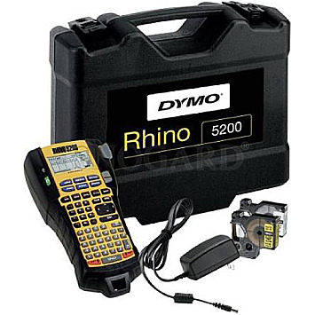 Dymo S0841390 Rhino 5200 Hard Case Kit schwarz/gelb