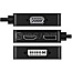 ICY BOX IB-DK1104-C 4in1 USB-C/DP -> HDMI/DP/ DVI-D/VGA Adapter schwarz