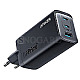 Anker 737 3-Port 120W Charger 2x USB-C 100W + USB-A 22.5W schwarz