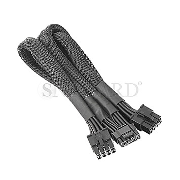 Thermaltake AC-063-CN1NAN-A1 Sleeved PCIe Gen 5 Splitter Cable 60cm