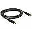 DeLOCK 83668 USB-C 3.1 E-Marker 2.0 Kabel 2m schwarz