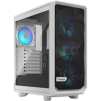 Fractal Design FD-C-MES2C-08 Meshify 2 Compact RGB White TG Clear Tint Edition