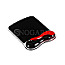 Kensington 62402 Duo Gel-Wristrest Mousepad 395x292mm schwarz/rot