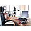 Kensington 62402 Duo Gel-Wristrest Mousepad 395x292mm schwarz/rot