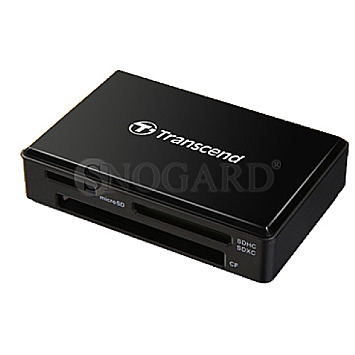 Transcend RDF8 v2 schwarz Multi-Slot-Cardreader USB 3.0 Micro-B