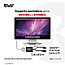 Club 3D CAC-1010-A DisplayPort + USB -> DVI-D aktiv Apple Cinema 60cm schwarz