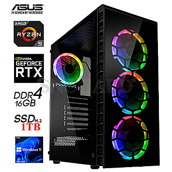 GamingLine R5-5600X-M2-RTX3060Ti OC LHR RGB