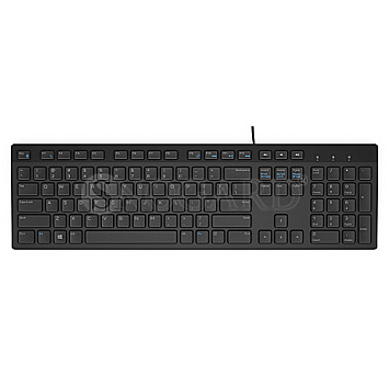 Dell KB216 Multimedia Keyboard French AZERTY Layout schwarz