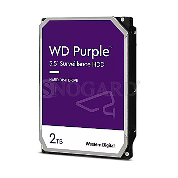 2TB Western Digital WD Purple WD22PURZ 3.5"SATA 6Gb/s CMR Dauerbetrieb