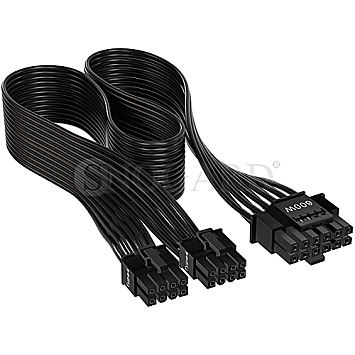 Corsair CP-8920284 PSU Cable Type 4 - 600W PCIe 5.0 12VHPWR schwarz