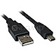 Sharkoon USB 2.0 Typ A -> USB 2.0 Mini Typ-B 2m schwarz