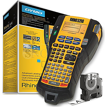 Dymo Rhino 5200 Thermotransferdruck schwarz/gelb