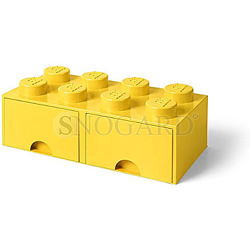 Room Copenhagen 40061732 LEGO Brick Drawer 8 gelb