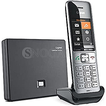 Gigaset Comfort 500A IP Flex Analog-/VoIP-Telefon schwarz/silber