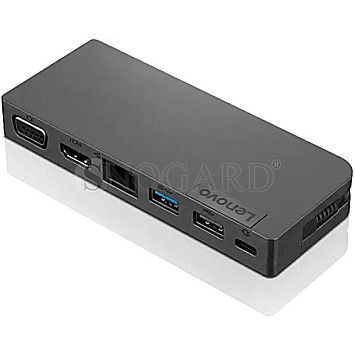Lenovo 4X90S92381 Powered USB-C Travel Hub schwarz